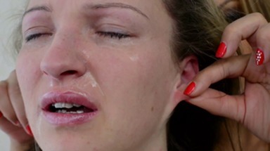 Ear Fetish - By Domina Dorothy Black And Her Slave Melania