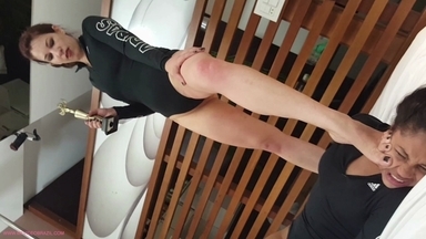 Fight Domination And Pussy New Slave Training By Angel Prado And Flavinha