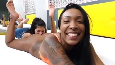 Persuading Innocent Girl Interracial Kissing And Hard Asslicking
